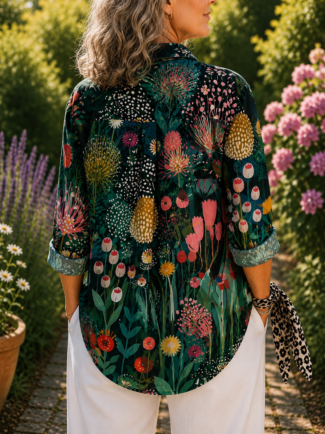 ISIDORA™ | Blusa Grazia di Pavone per Donna - Eleganza e Stile Unici!