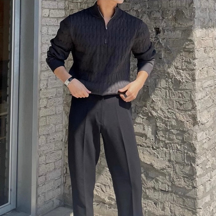 GWANGJU Maglione Mezza Zip: Stile e Comfort per Ogni Occasione!