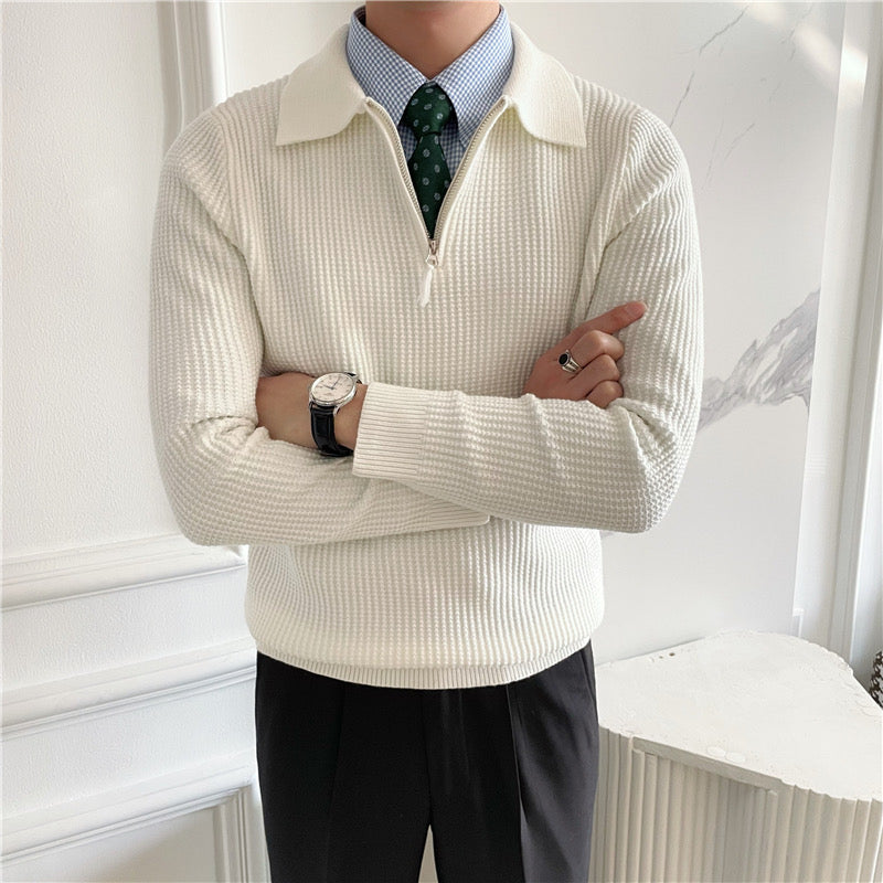 Maglione con Zip GONGJU: Stile e Comfort per Ogni Occasione!