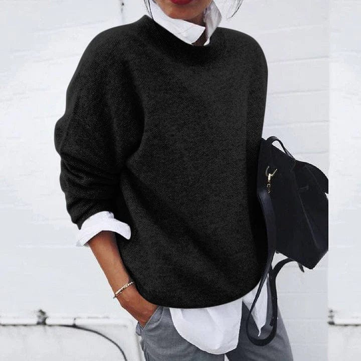 Maglione in Cashmere con Collo Tondo: Eleganza e Comfort per Ogni Occasione