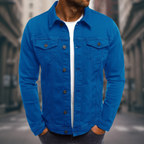 Artur - Giacca Slim Fit in Denim: Stile e Comfort per Ogni Occasione!