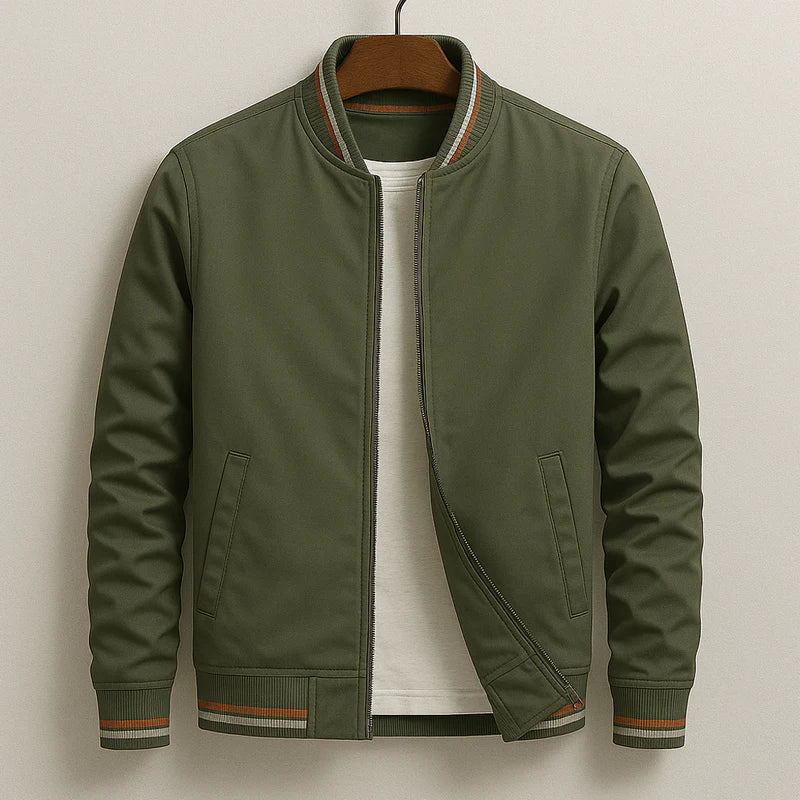 Giacca Bomber a Righe Mário - Stile Unico e Trendy!