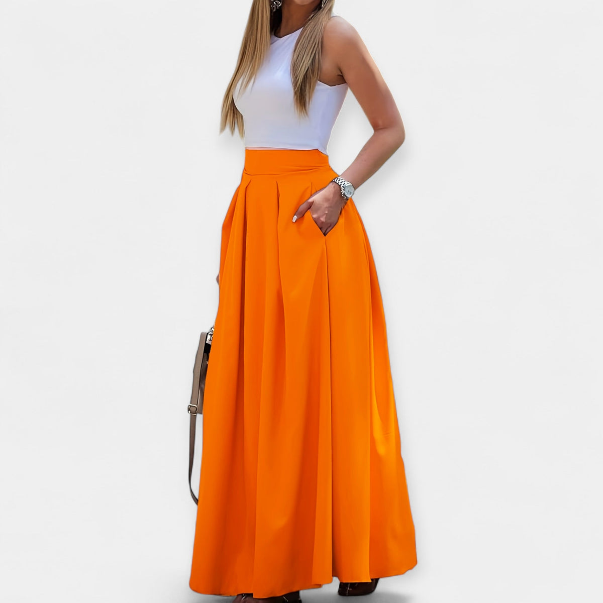 Elegante Gonna Midi: Stile e Comfort per Ogni Occasione