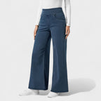 Irene - Pantaloni Denim a Gamba Larga: Stile e Comfort per Ogni Occasione!