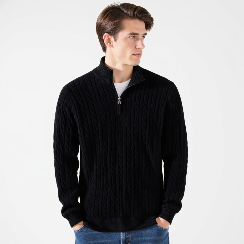 Maglione Zippato TAEBAEK - Comfort e Stile per Ogni Occasione!