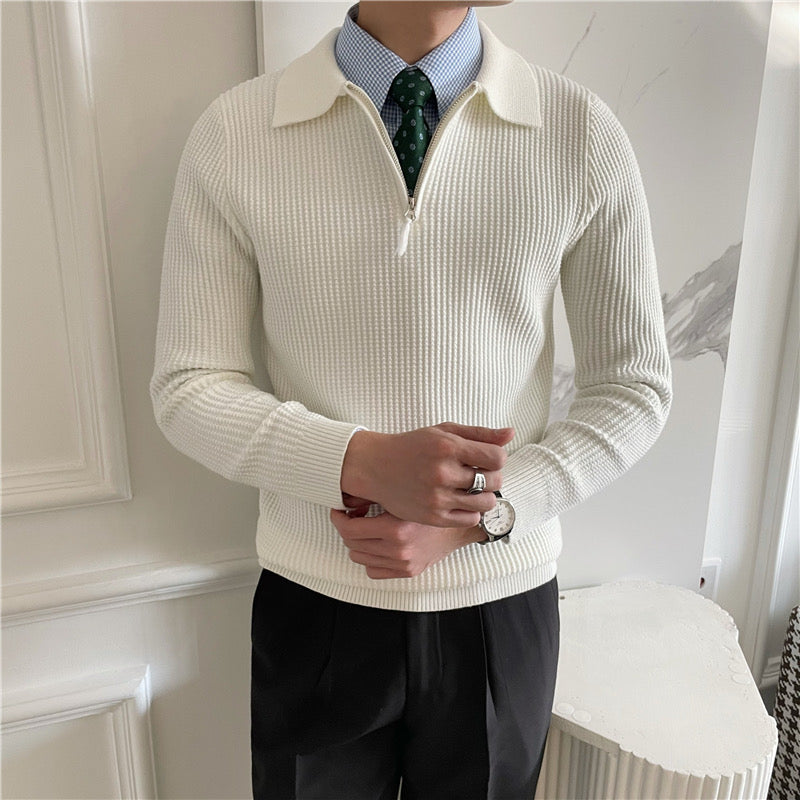Maglione con Zip GONGJU: Stile e Comfort per Ogni Occasione!