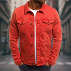 Artur - Giacca Slim Fit in Denim: Stile e Comfort per Ogni Occasione!
