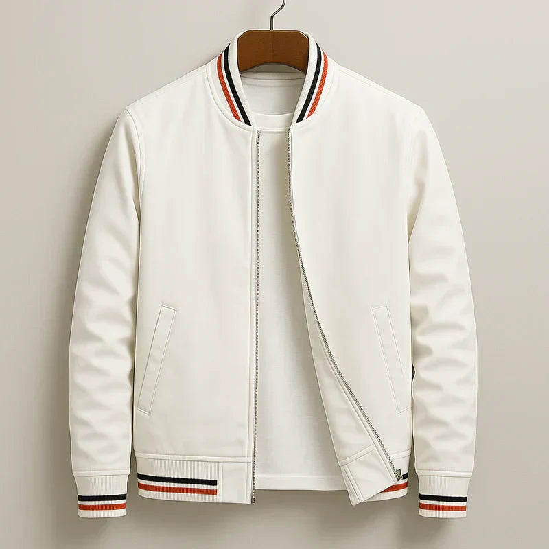 Giacca Bomber a Righe Mário - Stile Unico e Trendy!