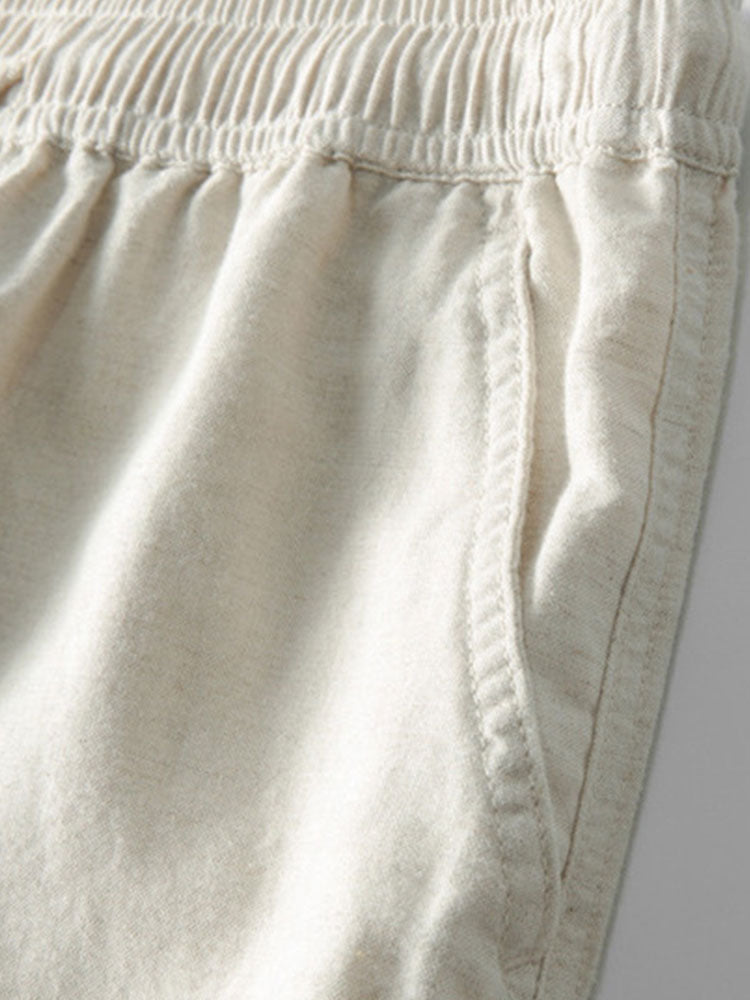Abito Casual Leo: Eleganza Estiva con Pantaloni in Lino