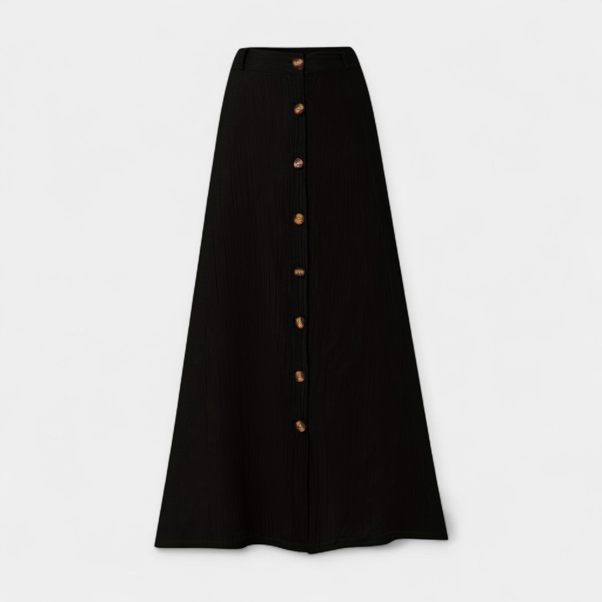 Elegante Gonna Lunga Semi Trasparente con Spacco: Stile e Femminilità