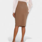 Elegante Gonna Midi a Vita Alta - Stile e Comfort per Ogni Occasione!