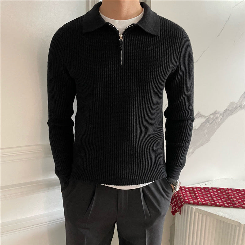 Maglione con Zip GONGJU: Stile e Comfort per Ogni Occasione!