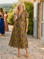 Virel | Vestito Midi Floreale Chic e Confortevole
