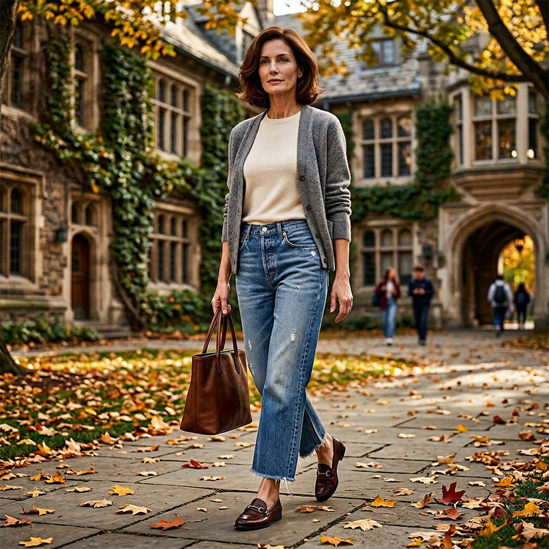 AUROR™ |  Jeans vintage a gamba dritta – Denim intramontabile con vestibilità comoda