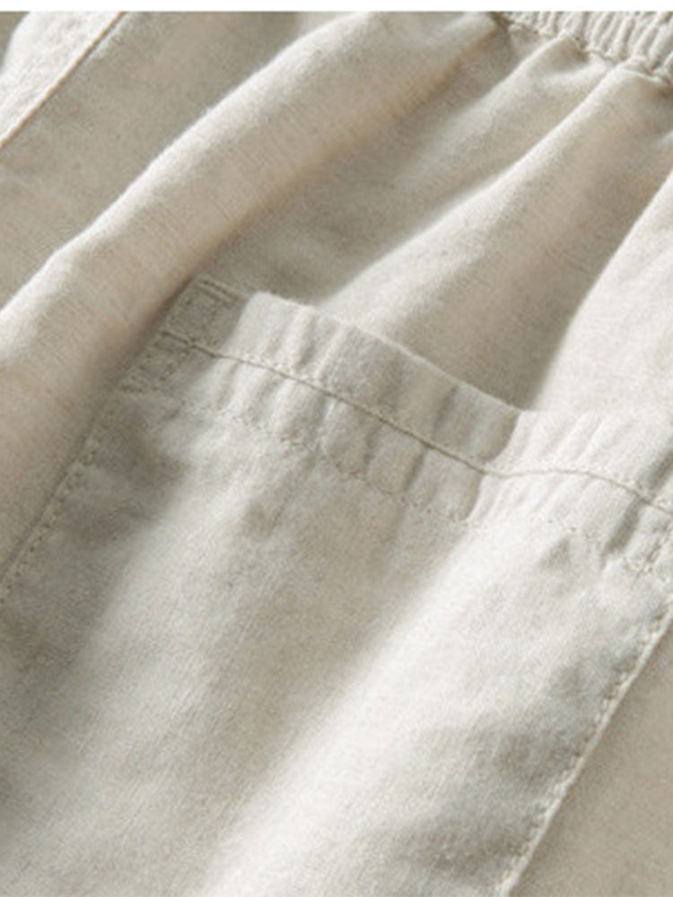 Abito Casual Leo: Eleganza Estiva con Pantaloni in Lino