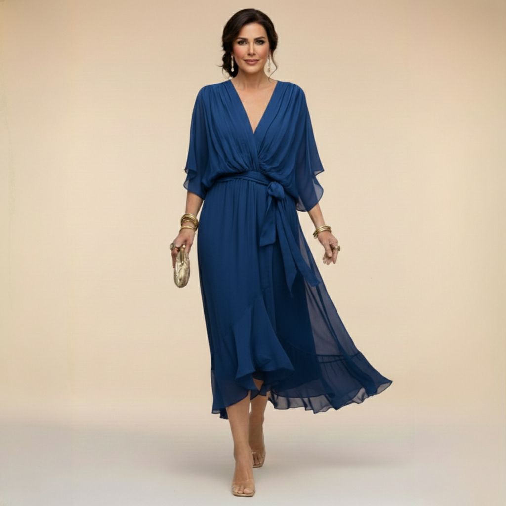 MONICA | Abito Chiffon Elegante e Leggero