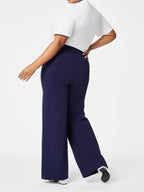 ELIZA™ | Eleganti pantaloni a gamba larga con bottoni dorati