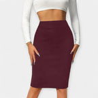 Elegante Gonna da Ufficio Alta - Stile e Comfort per la Tua Giornata Lavorativa!