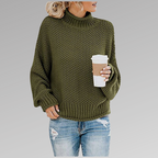 Maglione Elegante con Collo Alto - Comfort e Stile per Ogni Occasione!