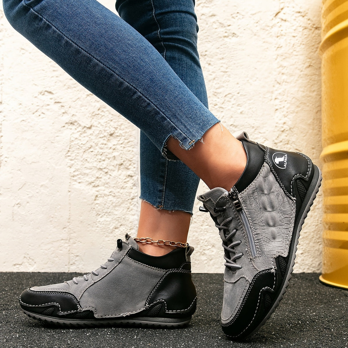 Lotte – Sneakers con Zip: Comfort Quotidiano per Ogni Passo!