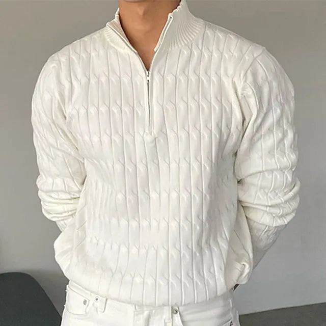 GWANGJU Maglione Mezza Zip: Stile e Comfort per Ogni Occasione!