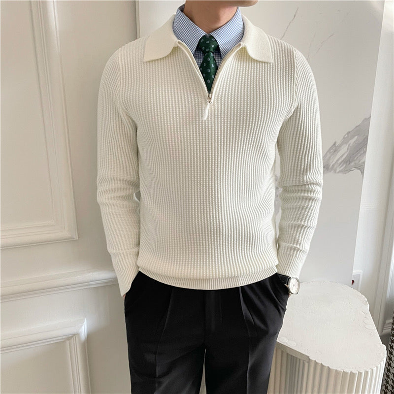 Maglione con Zip GONGJU: Stile e Comfort per Ogni Occasione!