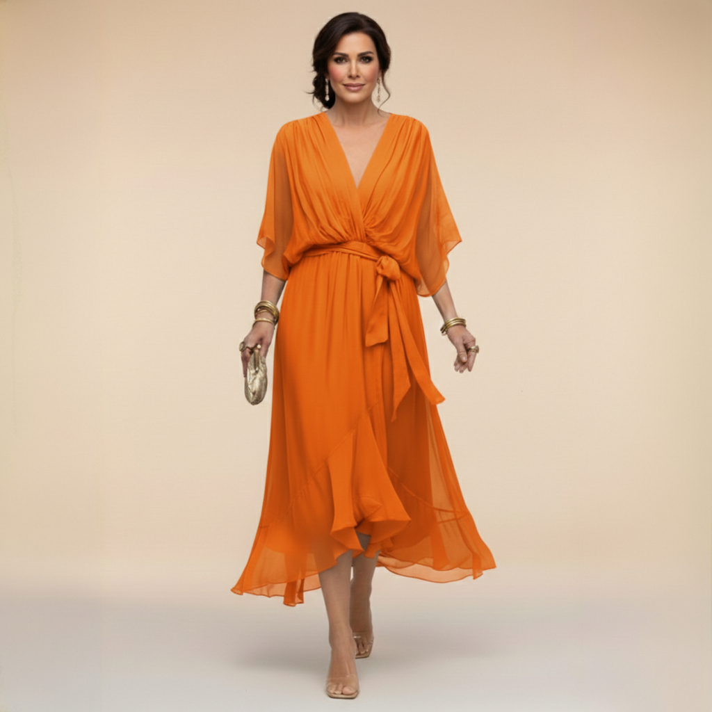 MONICA | Abito Chiffon Elegante e Leggero
