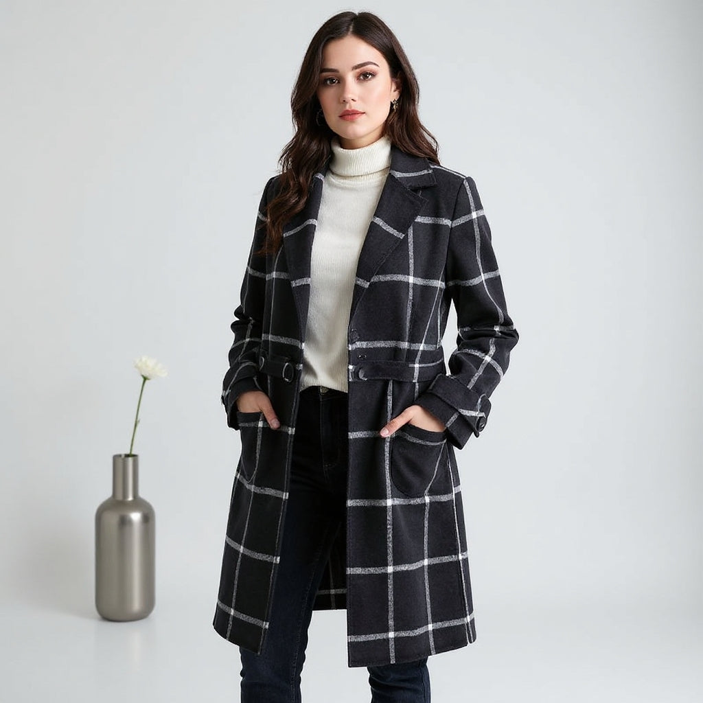 Cappotto Largo Elegance™ – Edizione Premium per un Stile Inconfondibile