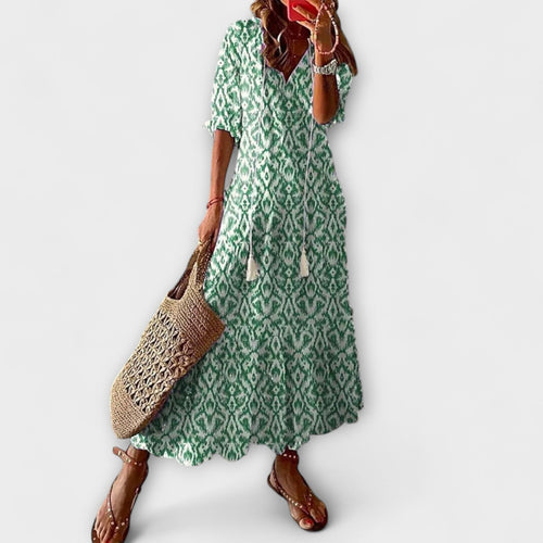 Anna — Abito Estivo Bohemien con Silhouette Leggera e Chic