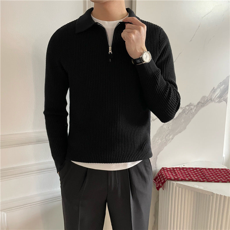 Maglione con Zip GONGJU: Stile e Comfort per Ogni Occasione!
