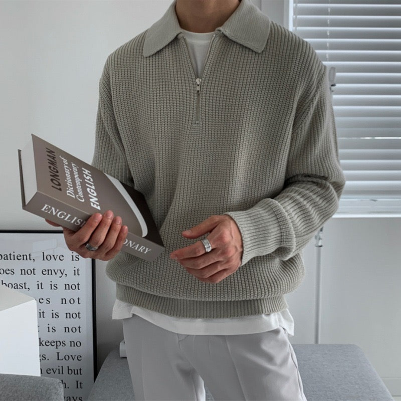 Maglione RASON con Zip: Comfort e Stile per Ogni Occasione!
