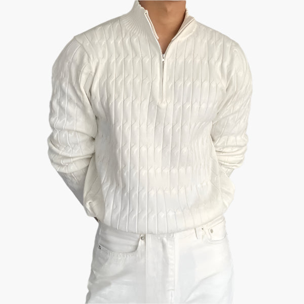 GWANGJU Maglione Mezza Zip: Stile e Comfort per Ogni Occasione!