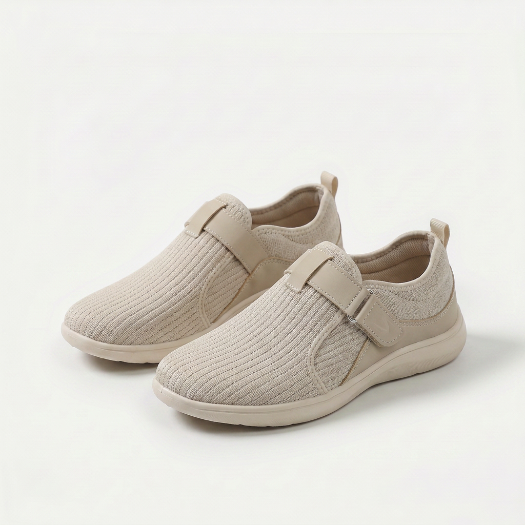 Anke – Sneakers Comfort Regolabili con Vestibilità Extra Larga per il Massimo Benessere