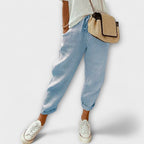 Bibi - Pantaloni Casual in Lino: Stile Moderno per Ogni Occasione!