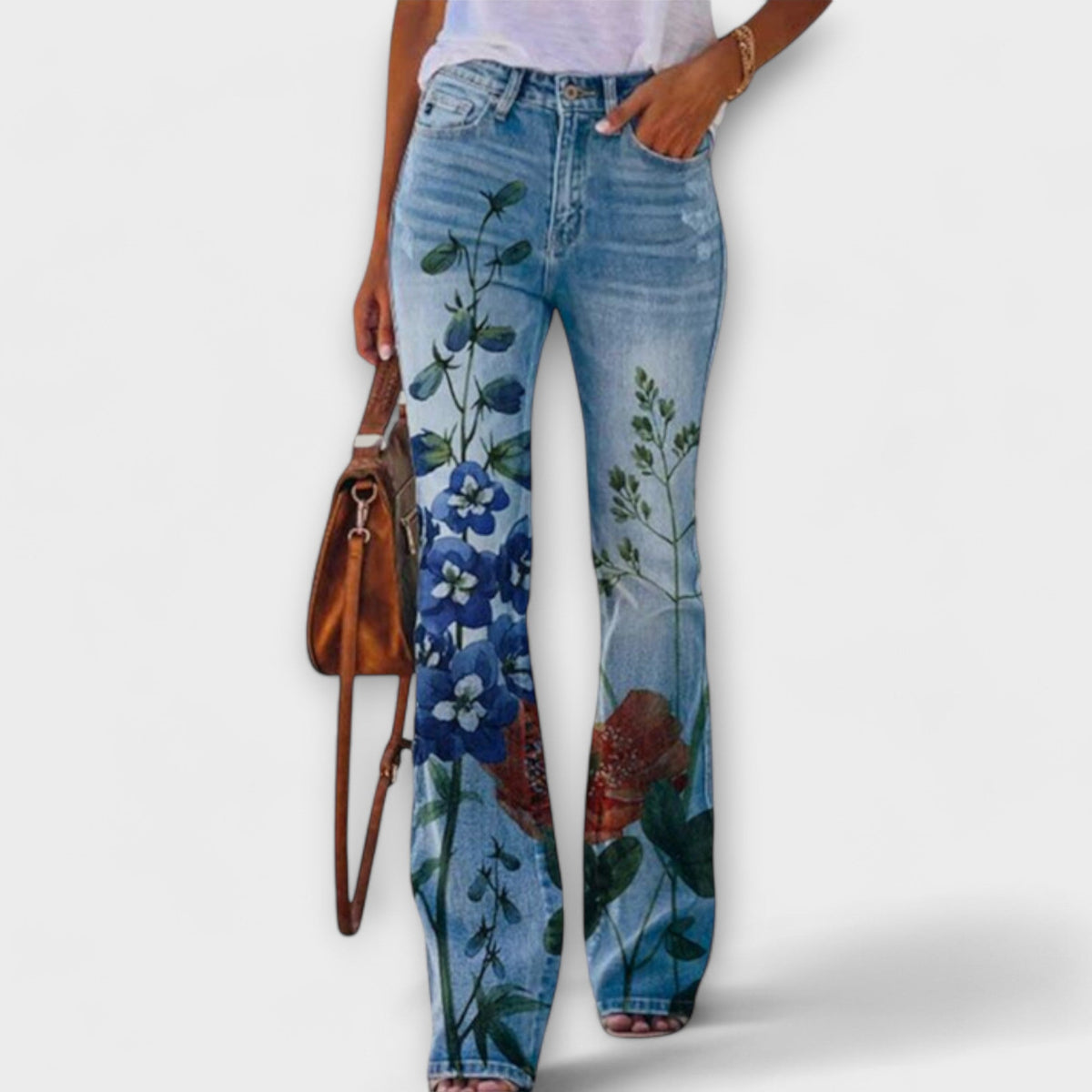 Alexandra - Pantaloni Floreali Eleganti per un Look Unico
