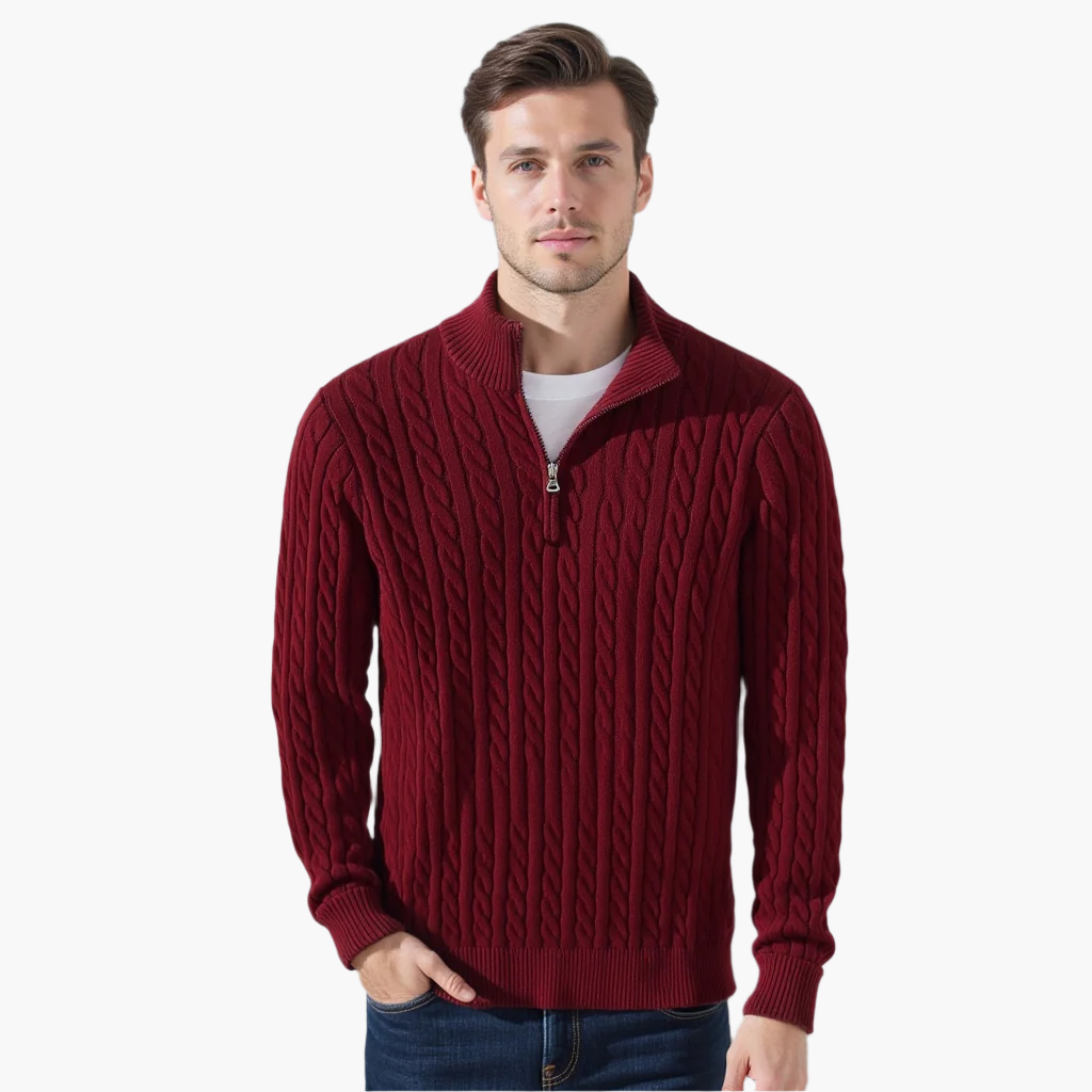 Maglione Zippato TAEBAEK - Comfort e Stile per Ogni Occasione!