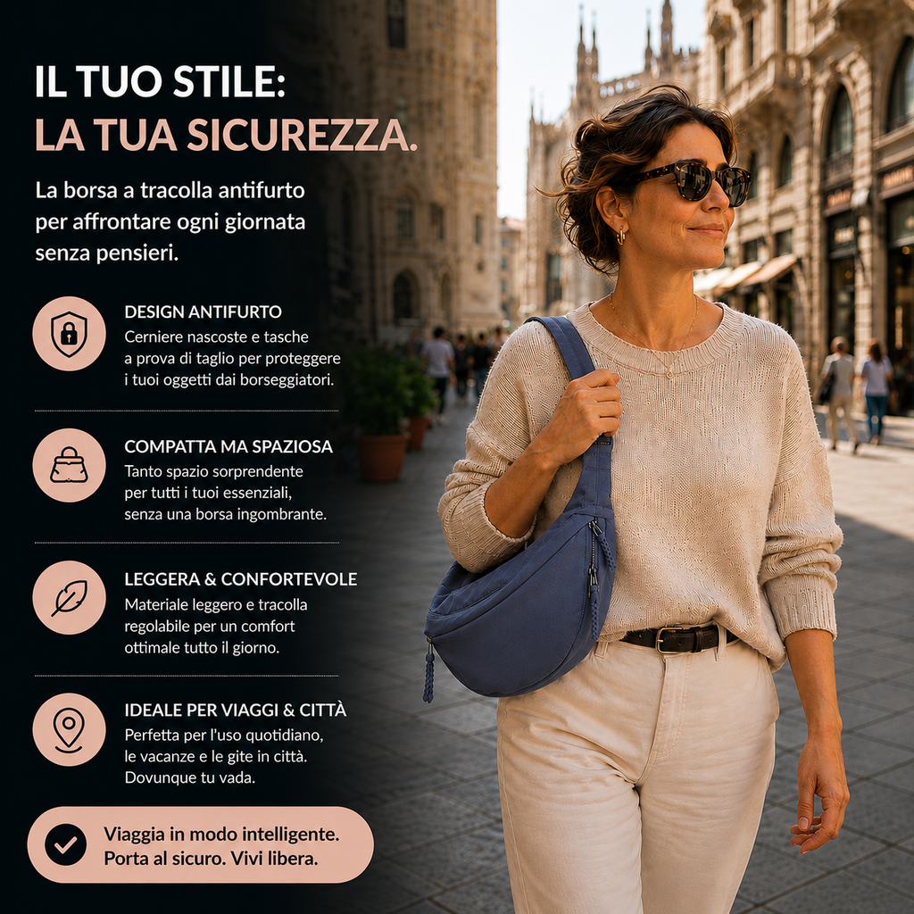 ELEGAZA™ | Borsa a Spalla Grazia per Stile e Comfort