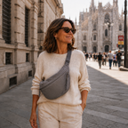 ROSSELLA™ | Borsa a Spalla Grigia Elegante e Versatile