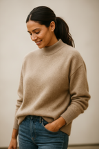 Maglione 100% Cashmere: L'Eleganza del Comfort