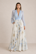 VERA | Abito Lungo Floreale - Eleganza e Stile per Ogni Occasione