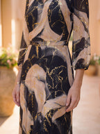 Vestito in Chiffon Stampato: Eleganza Fluttuante per Ogni Occasione!