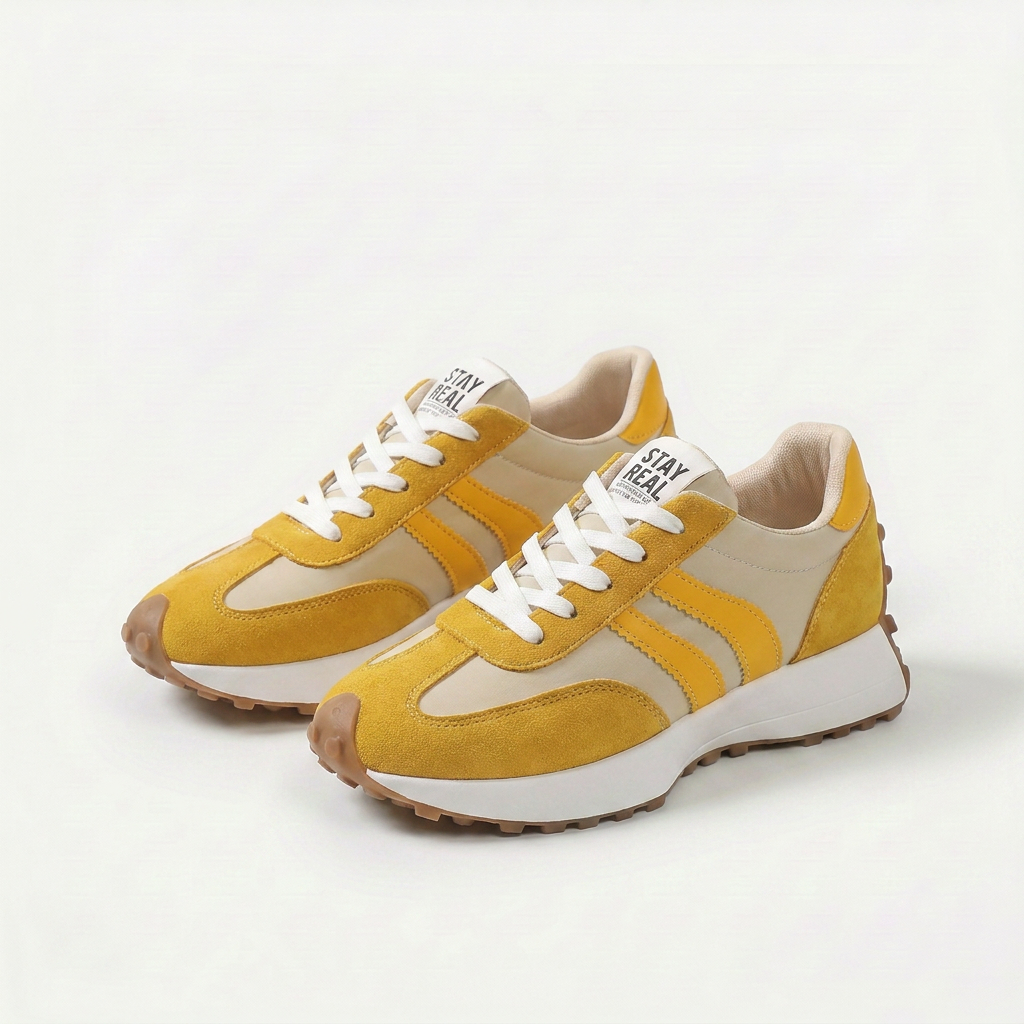 Nova – Sneakers Retro con Plateau e Suola Ammortizzata per il Massimo Comfort