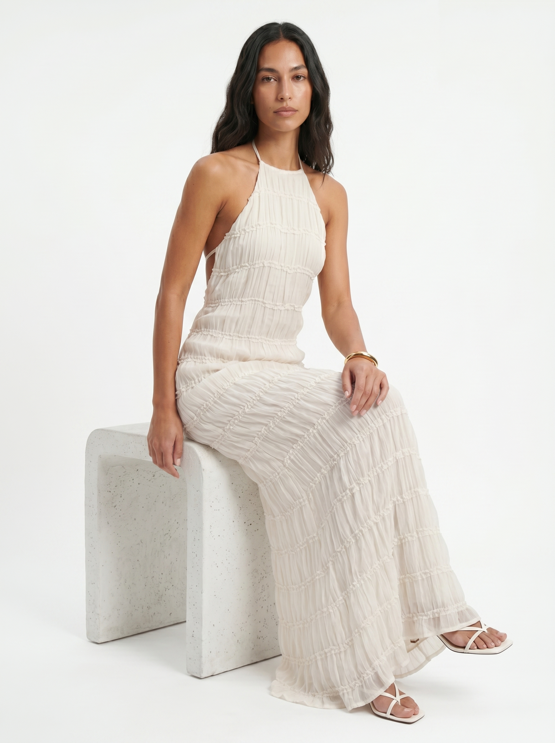 Angela | Abito Estivo Lungo Elegante per un Look da Sogno