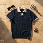 LUCA | Polo Elegante con Collo a Contrasto - Stile Unico per Ogni Occasione!