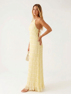 Angela | Abito Estivo Lungo Elegante per un Look da Sogno