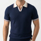 LUCA | Polo Elegante con Collo a Contrasto - Stile Unico per Ogni Occasione!