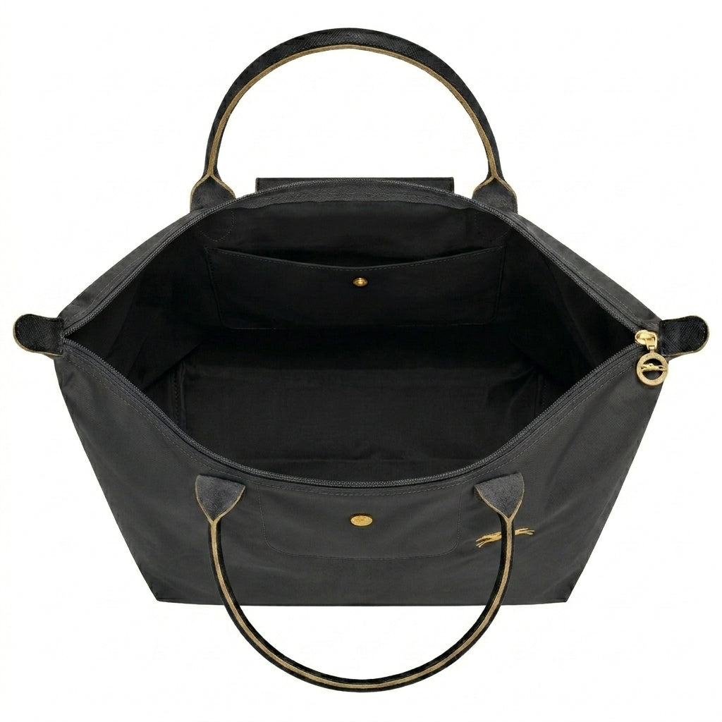 Elegante Borsa Grande Premium in Oro - Stile e Raffinatezza