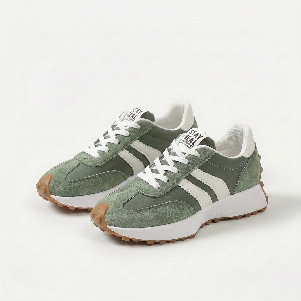 Nova – Sneakers Retro con Plateau e Suola Ammortizzata per il Massimo Comfort