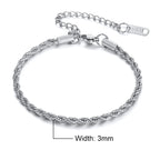 Amara™ | Elegante bracciale intrecciato