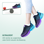 Scarpe Comfort Hildaschritt - Eleganza Nero Viola per il Tuo Stile